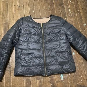 Calvin Klein reversible jacket super chic
